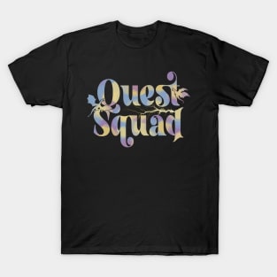 Quest Vintage Squad Reading Love Book Bookish For Women Men T-Shirt